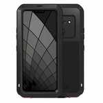 For LG G8S ThinQ Metal Shockproof Aluminum Case Cover - Black