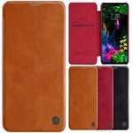 NILLKIN Qin Leather Wallet Flip Shockproof Case Cover For LG G8 ThinQ