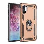 For Samsung Galaxy Note10 ShockProof Armor Magnetic Stand Case Cover - Gold