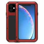 Waterproof Shockproof Metal Aluminum Gorilla Case for  iPhone 11 / 11 Pro Max - Red