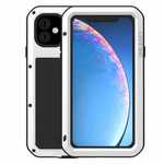 Waterproof Shockproof Metal Aluminum Gorilla Case for  iPhone 11 / 11 Pro Max - White