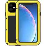 Waterproof Shockproof Metal Aluminum Gorilla Case for  iPhone 11 / 11 Pro Max - Yellow