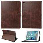 For iPad 10.2 7th 8th Gen Magnetic Wallet Card Smart Leather Stand Case Cover - Dark Brown