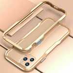 For iphone 11 Pro Max Metal Bumper Aluminum Hard Case Cover - Gold