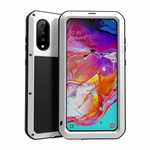 For Samsung Galaxy A70S Metal Aluminum Case Gorilla Waterproof Cover - White