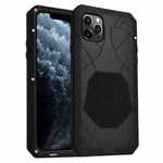Shockproof Metal Case Aluminum Cover for iPhone 11 Pro Max - Black