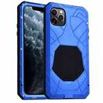 Shockproof Metal Case Aluminum Cover for iPhone 11 Pro Max - Blue