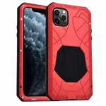 Shockproof Metal Case Aluminum Cover for iPhone 11 Pro Max - Red
