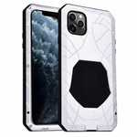 Shockproof Metal Case Aluminum Cover for iPhone 11 Pro Max - White