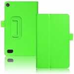 For Amazon Kindle Fire HD 10 2019 9th Generation Leather Smart Folio Stand Case - Green