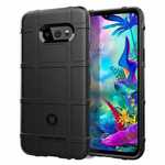 For LG G8X V60 ThinQ 5G Armor Rugged Soft TPU Rubber Case Cover