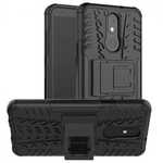 For LG Tribute Royal - Case Rugged Armor Shockproof Stand Back Cover