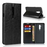 For Oneplus 7T Pro - Genuine Leather Wallet Flip Case Stand Cover