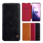 For OnePlus 7T Pro - Leather Case NILLKIN Flip Card Slot Holder Cover