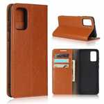 For Samsung Galaxy S20 Plus - Genuine Leather Wallet Card Holder Stand Case Cover