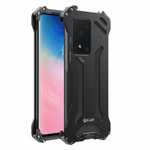 for Samsung Galaxy S20 Plus R-JUST Shockproof Aluminum Metal Case - Black
