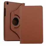 For Samsung Galaxy Tab A 8.0 2019 T290 Smart Tablet Stand Flip Case - Brown