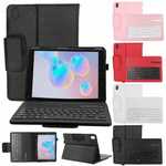 For Samsung Galaxy Tab S6 / S6 Lite Tablet Keyboard Leather Stand Flip Case