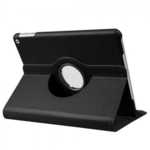 For iPad 10.2 7th 8th / iPad Pro 11 12.9 2020 360 Tablet Leather Case Rotating Stand Cover Black