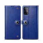 100% Genuine Real Cowhide Leather Wallet Card Case Cover For Samsung Galaxy S20 Ultra Plus - Blue