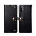 For Samsung Galaxy S20 100% Genuine Leather Wallet Card Case Cover - Black