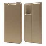 For Samsung Galaxy S20 Plus - Ultra Slim Magnetic Leather Case Flip Wallet Cover - Gold