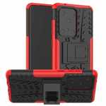 For Samsung Galaxy S20 Ultra - Case Armor Shell Heavy Duty PC Phone Cover - Red
