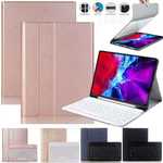 For iPad Pro 11 12.9 2020 Wireless Bluetooth Keyboard Case Leather Stand Cover