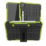 For Apple iPad Pro 11 2020 Hybrid Rugged Hard Rubber PC Stand Case Cover - Green