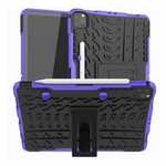 For Apple iPad Pro 11 2020 Hybrid Rugged Hard Rubber PC Stand Case Cover - Purple