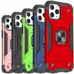 Case For iPhone 12 Pro Max 11 XR XS Shockproof Rugged 360 Magnetic Ring Cover