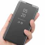 For LG Velvet 5G Phone Case Luxury Mirror Smart Leather Flip Cover