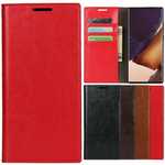 For Samsung Galaxy S23 S22 S21 Ultra Plus Wallet Phone Case Leather Card Holder Cover