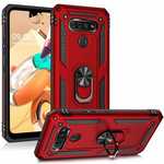 For LG Aristo 5 Phone Case Heavy Duty Ring Kickstand Cover
