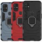 For OnePlus N200 5G Phone Case Shockproof Rugged Magnetic Ring Cover