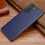 For Samsung Galaxy S21 Ultra S21+ 5G Case Genuine Leather Slim Back Cover