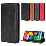 For Google Pixel 5 4A 5G 4 3a XL Wallet Case Magnetic Flip Leather Protective Cover