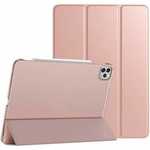 For iPad Pro 11 Case 2021 Tri-fold Leather Tablet Stand Flip Cover