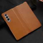 For Samsung Galaxy Z Fold 3 5G Case PU Leather Case Flip Cover