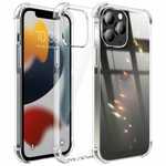 For iPhone 13 mini Pro Max Case Slim Clear Soft TPU Phone Cover