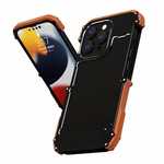 Luxury Metal Wood Bumper Frame Case Cover for iPhone 13 Pro Max Mini