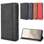 Phone Cases For Google Pixel 6A Magnetic Leather Wallet Flip Cover