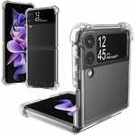 For Samsung Galaxy Z Flip 3 5G Slim Bumper Clear Shockproof Phone Case Cover