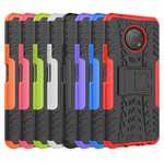 For Nokia G300 Case Shockproof Heavy Duty Armor Rugged Kickstand Hybrid Cover