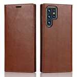 For Samsung Galaxy S22 Ultra Case Leather Wallet Card Holder Flip Cover