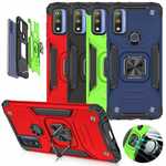 For Motorola Moto G Pure,G Power 2022 Case Shockproof Ring Stand Phone Cover