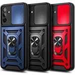 For Samsung Galaxy S23 Ultra S23+ Plus A14 A13 5G Shockproof Case Ring Stand Phone Cover