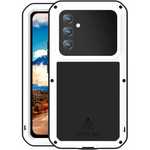 For Samsung Galaxy A54 5G Metal Case Heavy Duty Bumper Frame Shockproof Dustproof - White - Metal Cover
