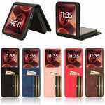 For Motorola Razr 60 Ultra Leather Case With Card Holder Wallet