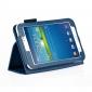 Flip PU Leather Case Cover for Samsung Galaxy Tab 3 8.0 T310/T3110 - Blue - Click Image to Close